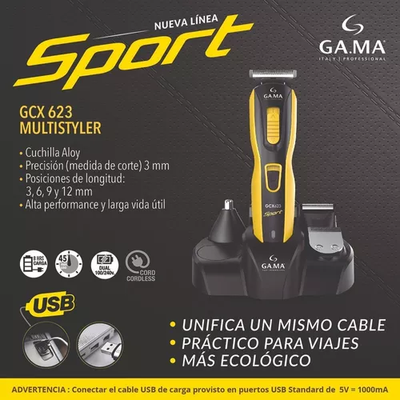Multistyler USB GCX 623
