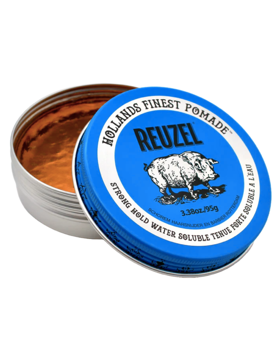 REUZEL BLUE STRONG HOLD WATER SOLUBLE, 95 GR