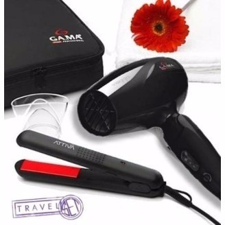 Travel set plancha + secador