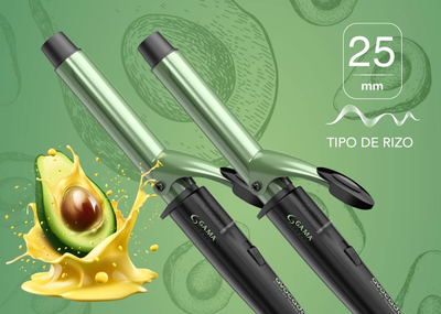 Rizadora 25 mm Avocado