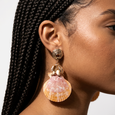 She From The Island Drop Earrings