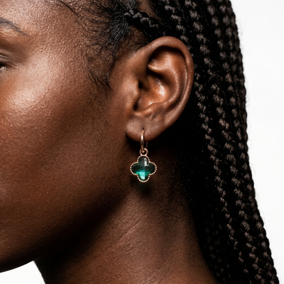 Blossom Clover Drop Earrings
