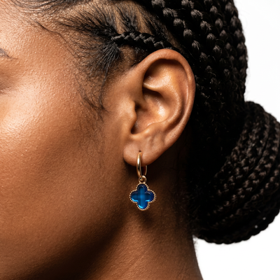 Blossom Clover Drop Earrings