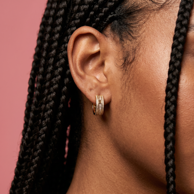 Zamya Huggie Earrings