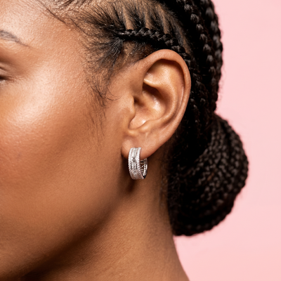Zamya Huggie Earrings