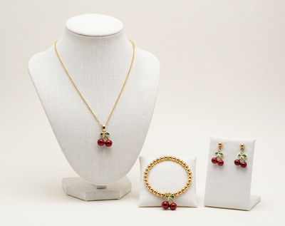 Cerisa Necklace and Bracelet Set