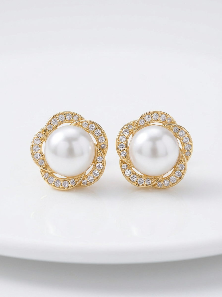 Wanda Pearl Earrings