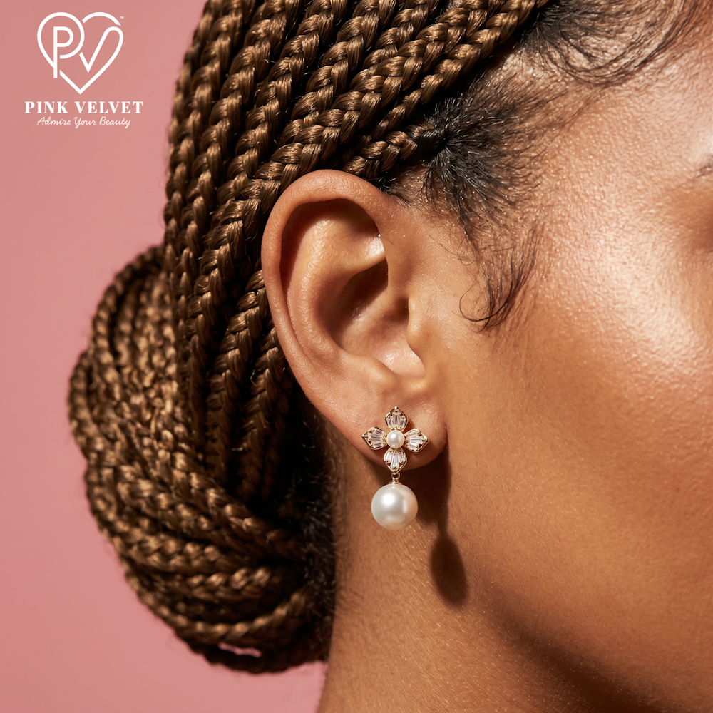Davina Pearl Earrings