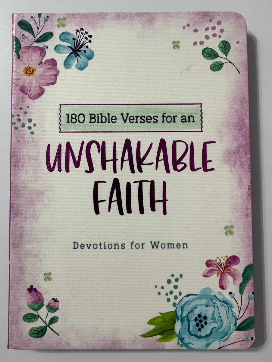 Book - 180 Bible Verses For An Unshakable Faith