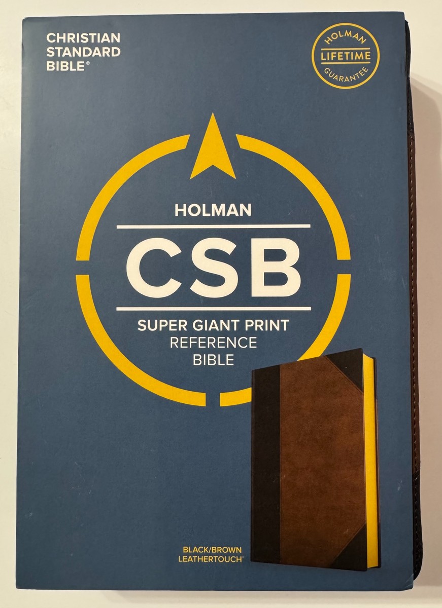 Book - Holy Bible - Christian Standard Bible (Super Giant Print)