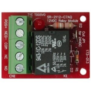 MODULO RELE 12VDC, 120VAC 7A NO C NC