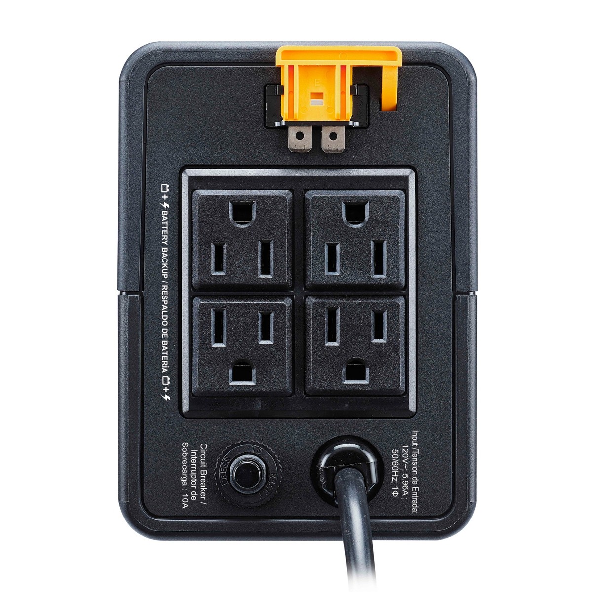 UPS APC BACK-UPS 700VA / 360W 120V AVR LAM 4OUT 1USB