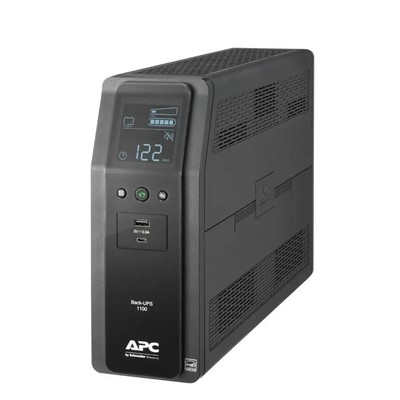 UPS APC BACK UP PRO BR 1100VA / 600W 120V AVR LAM 10OUT 2USB LCD