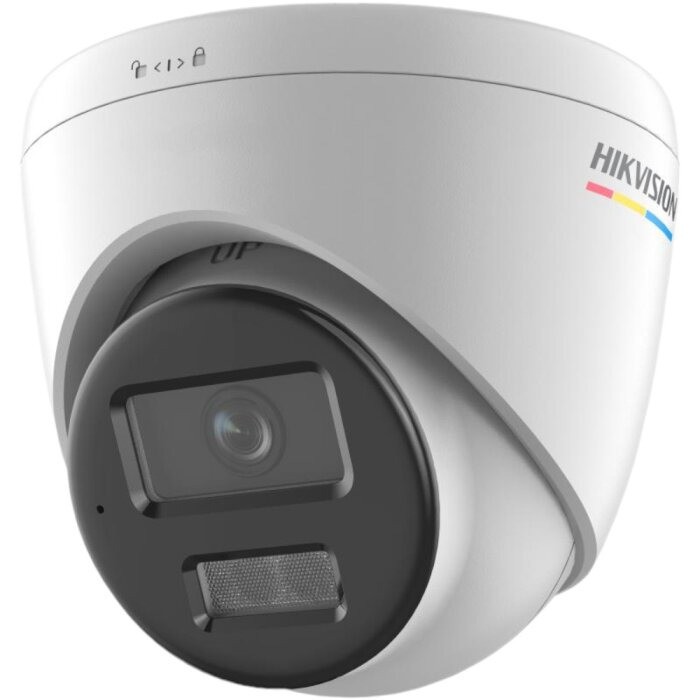 Cámara IP, Turret 2MP ColorVu Smart Hybrid, con micrófono, IP67 IK08, HIKVISION