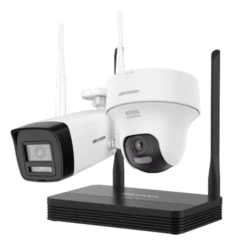 Kit Easylink WiFi de 4 MP, Bullet Exterior - Domo Interiores