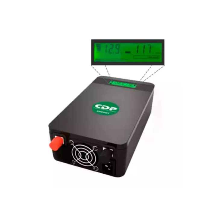 Ups / Inversor / Cargador Marca CDP de corriente portátil de 12 VDC a 120 VCA 700VA/500W
