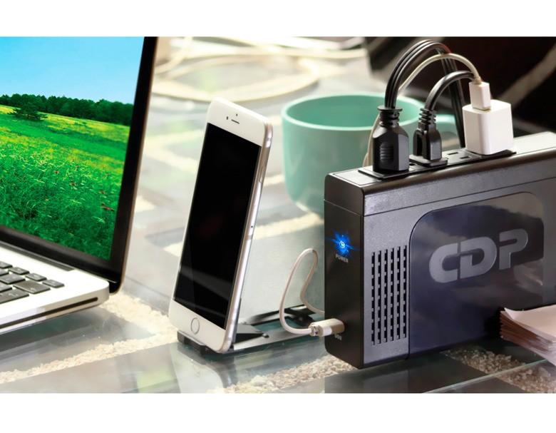 UPS CDP 500VA/250W Litio 4 PUERTOS 1 USB C LI-504