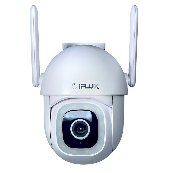 Cámara Smart IFLUX PT para exterior 3MP Tuya compatible,