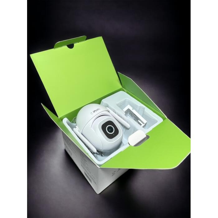 Cámara Smart IFLUX PT para exterior 3MP Tuya compatible,