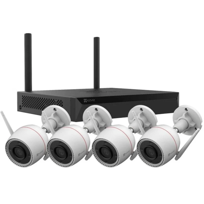 Kit Ezviz NVR X5S con 4 cámaras H3C 2K,