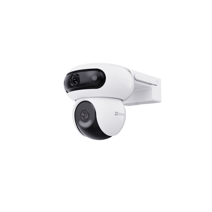 Cámara WiFi Ezviz 2K con doble lente, movimiento horizontal/vertical,