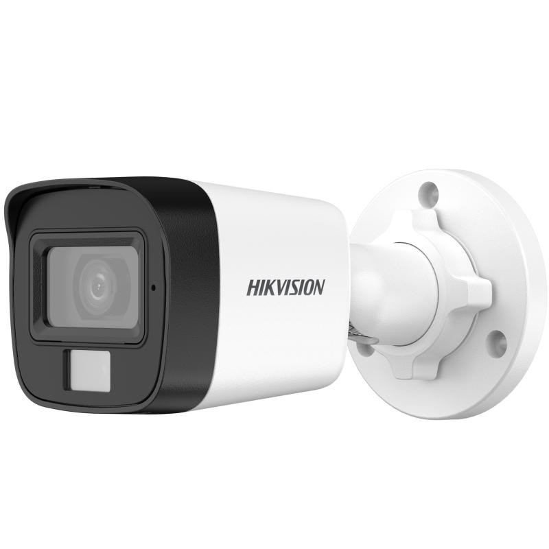 Camara Analoga Hikvision 3K Smart Hybrid Light Audio  Mini Bullet