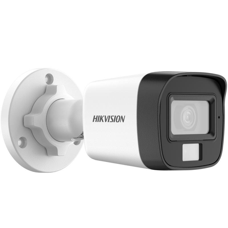 Camara Analoga Hikvision 3K Smart Hybrid Light Audio  Mini Bullet