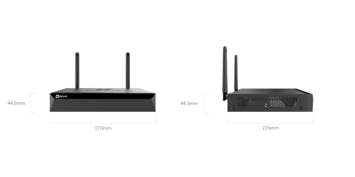 Grabador EZVIZ X5S NVR Inalambrico 8 Canales