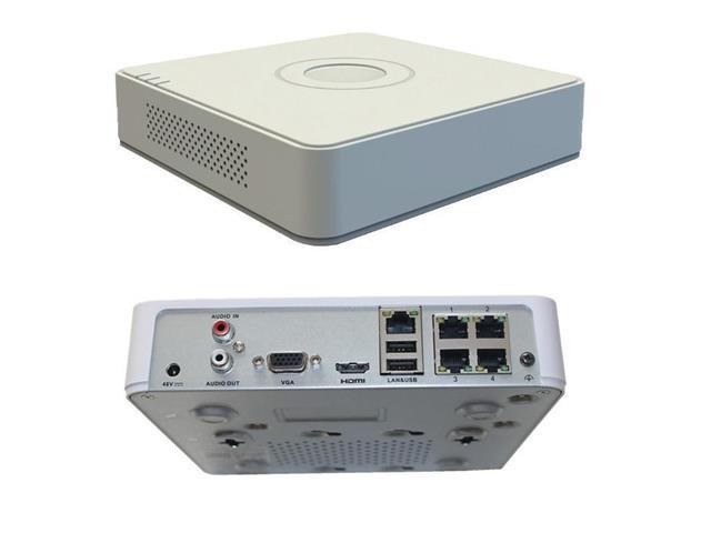 Grabador IP NVR Hikvision  4CH PoE
