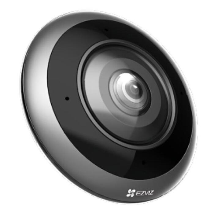 Cámara Wifi, ojo de pez panorámica 360°,  múltiples modo de visión en pantallas divididas, H.265, MicroSD