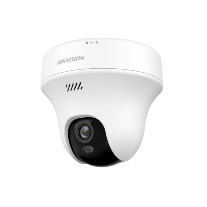 Cámara PT, 3MP, WIFI 6, detección de personas y vehículos, luz hibrida inteligente, audio bidireccional, micrófono incorporado, Easylin, funciona con NVS