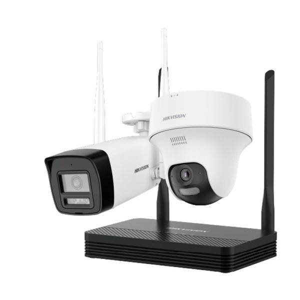 KIT EASYLINK NVS IP HIKVISION DS-J142(STD)/NKS422W02H BULLET 2MP