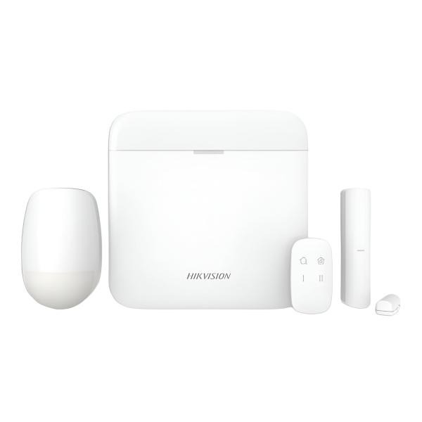 KIT DE ALARMA AX PRO HIKVISION 48 ZONAS 433MHZ CON PUERTO PARA CHIP 3G