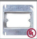 TAPA PARA CAJA CUADRADA TEKLINK-T EMT DE 1/4 ARO DE  REPELLO 1 GANG 52C10