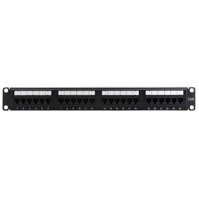 Patch Panel de 24 Puertos CAT 6