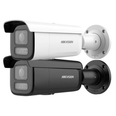 CAMARA BULLET HIKVISION (2.8-12MM)(O-STD) (E) 4 MP ACUSENSE SMART HYBRID LIGHT ALCANCE IR Y LUZ BLANCA HASTA 60 M