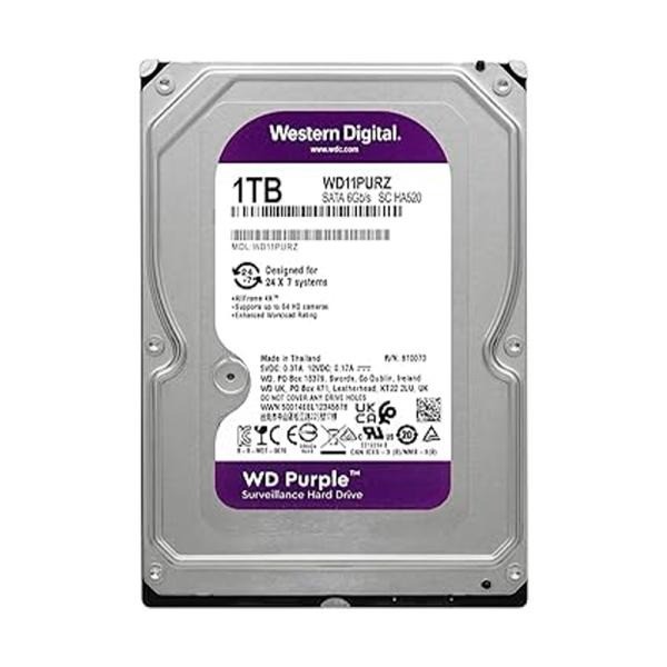 HD INTERNO 1TB WESTERN DIGITAL PURPLE WD11PURZ