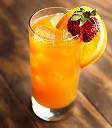 Bebida Instantánea Gourmet de Te Frío de Maracuyá y Hierba Buena