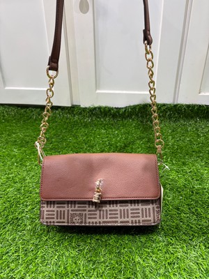 Anne Klein Crossbody bag with locket - hazelnut