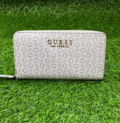 Guess Zip Wallet - grey logo