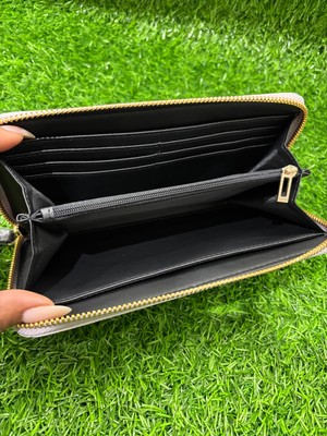 Guess Zip Wallet - grey logo