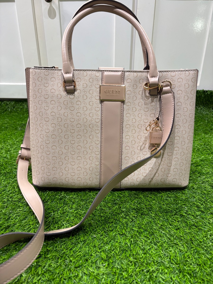 Guess Satchel - almond logo