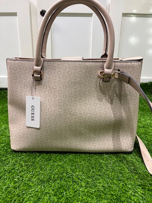 Guess Satchel - almond logo