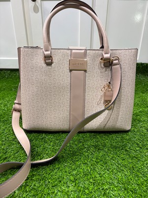 Guess Satchel - almond logo