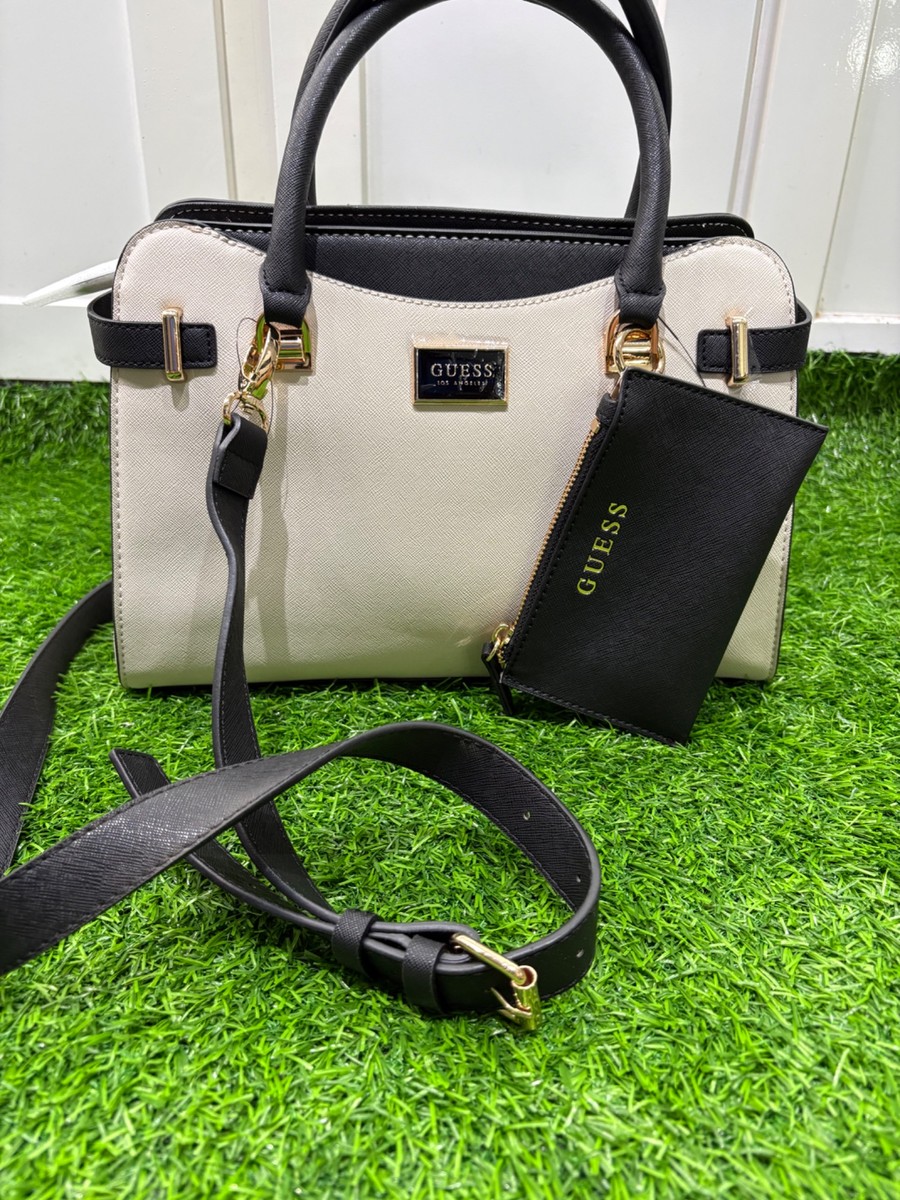 Guess Color-block Satchel - black multi