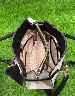 Guess Color-block Satchel - black multi