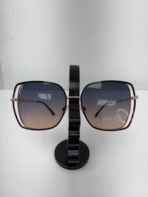 NAN Metal Double Frame Glasses - black (NAN/001)