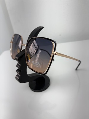 NAN Metal Double Frame Glasses - black (NAN/001)