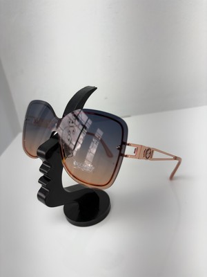 RW Oversized Ombre Glasses - blue/pink/rose gold (RW/001)