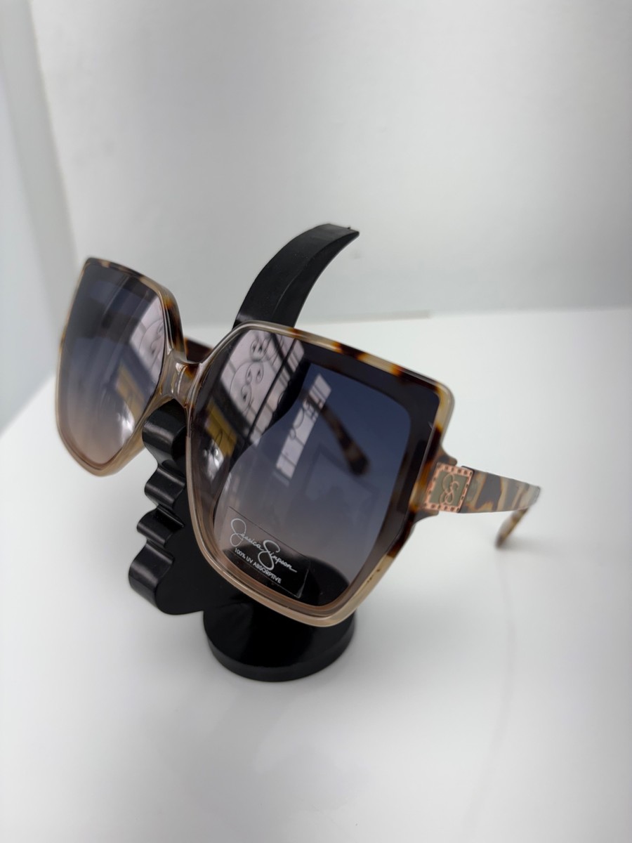 JS Oversized Cat Leopard Glasess - oat (grey color) (JS/003)